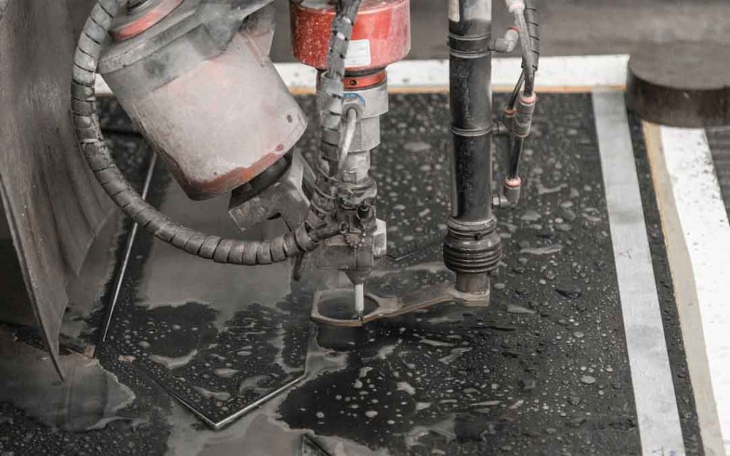 Wasserstrahlschneiden Carbon