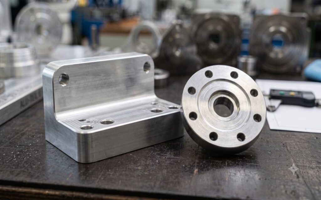 Präzise Aluminium- und Edelstahlteile für den Maschinenbau
